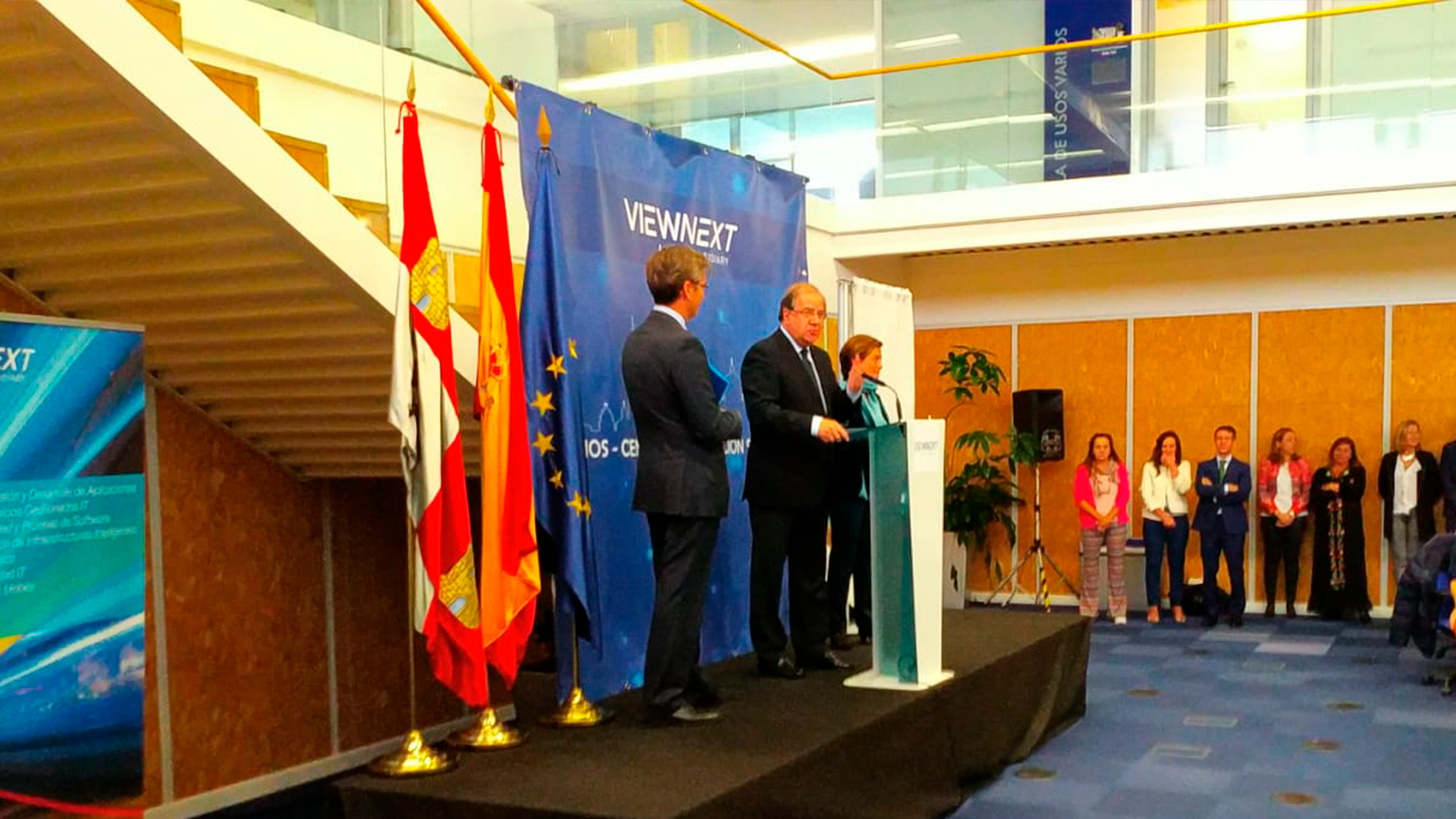 Presentación institucional de ViewNext (IBM) con el presidente de la Junta de Castilla y León